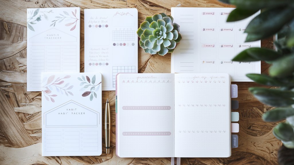 3 Simple Bullet Journal Habit Tracker Designs