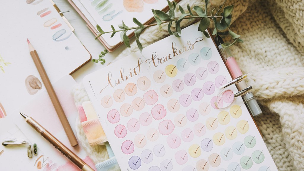 5 Best Simple Bullet Journal Habit Trackers