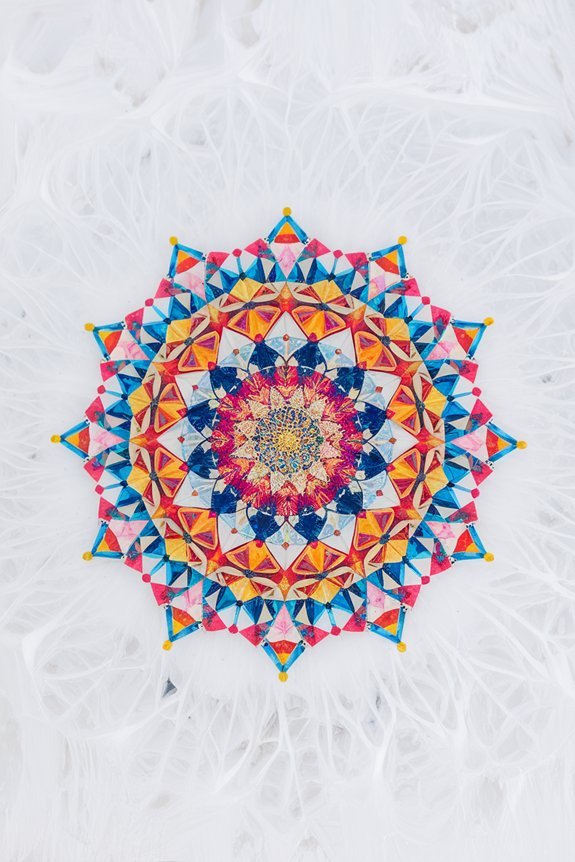 goal oriented meditative artworks