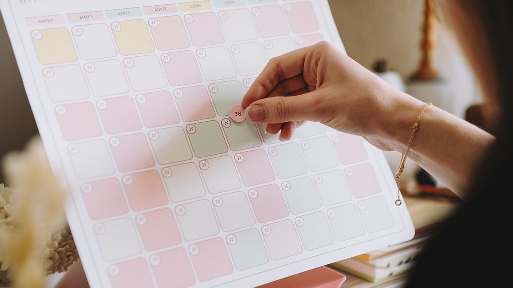 Why Your Monthly Habit Tracker Needs Grid Spacing