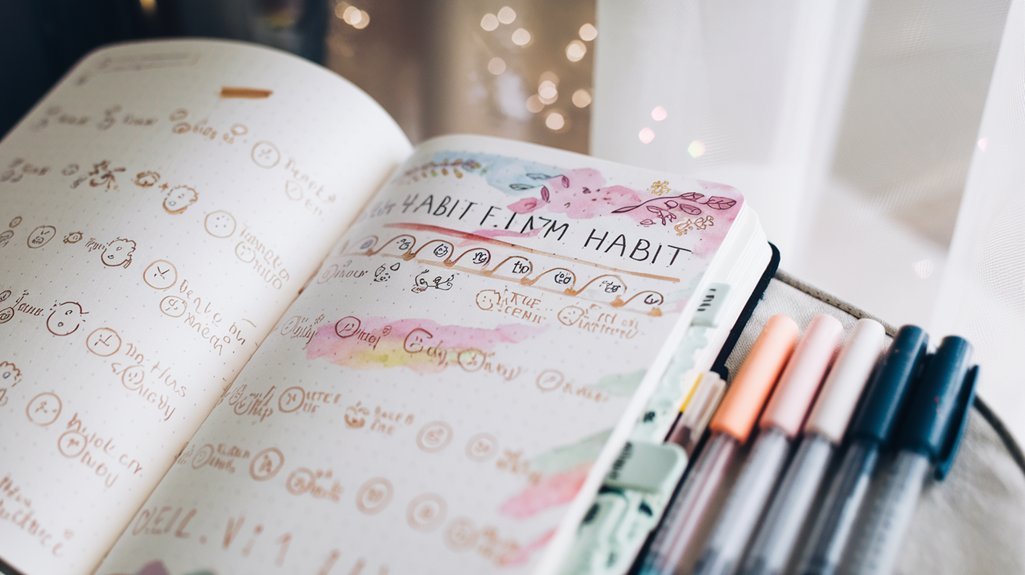 perfect bullet journal habit tracker