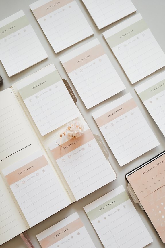 simple monthly activity tracker