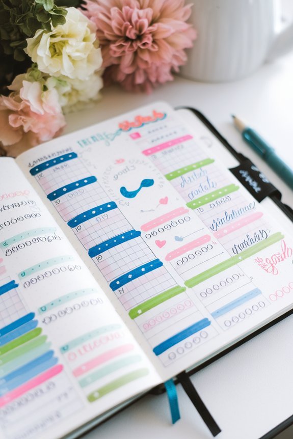 visualize goal progress creatively