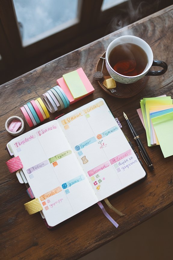 weekly planning for goals