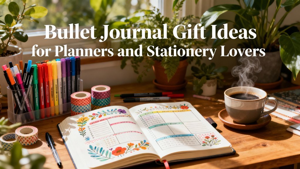 bullet journal gift suggestions