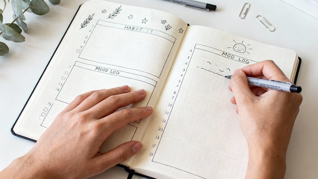 bullet journal quick setup