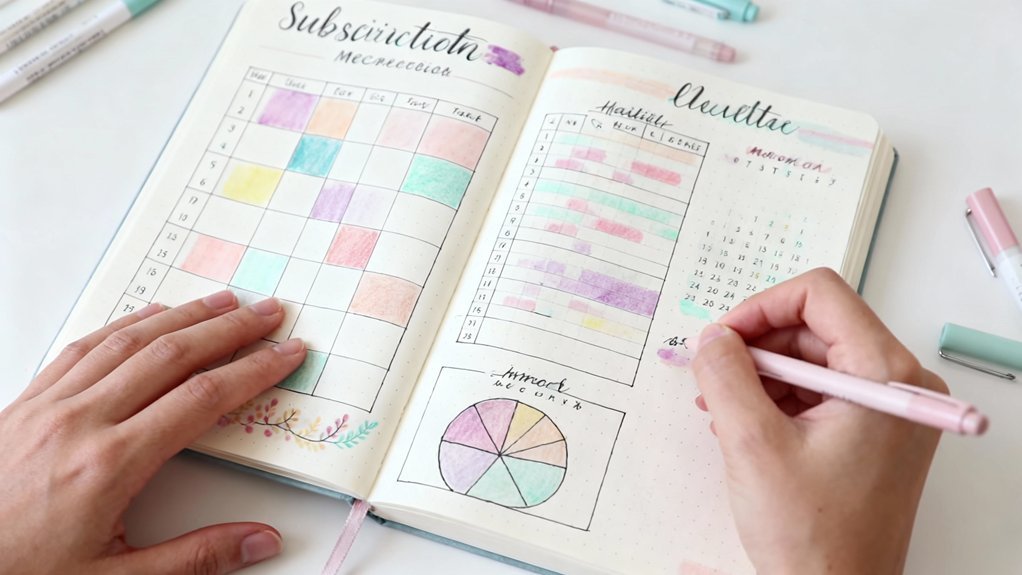 color coding subscription services