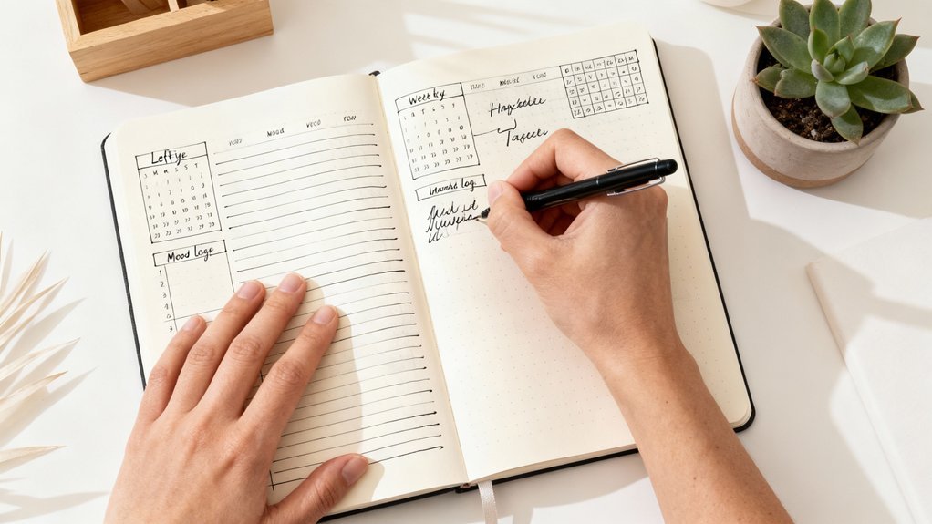 left handed weekly planning strategies