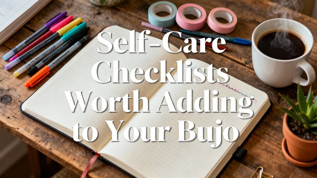 self care bullet journal ideas