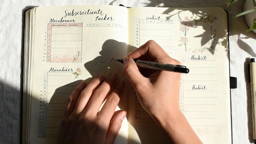 track subscription essentials diligently