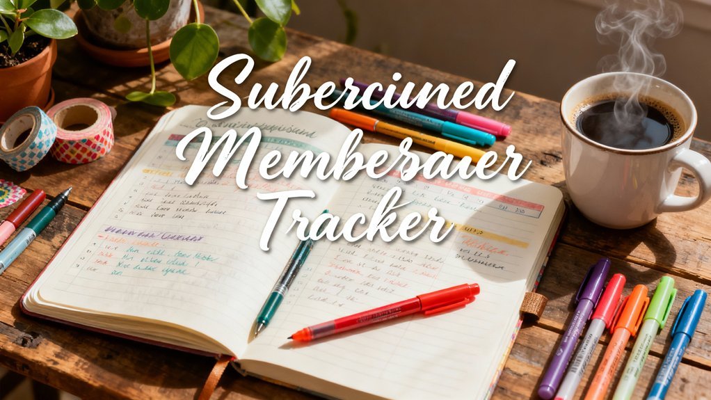 track subscriptions and memberships