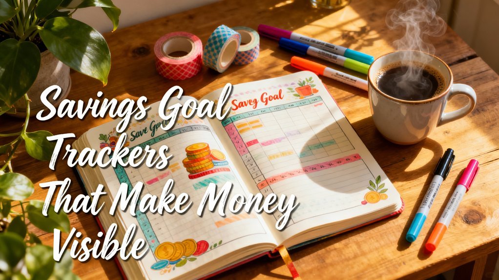 visible savings goal trackers