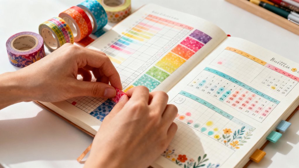 washi tape creative organization