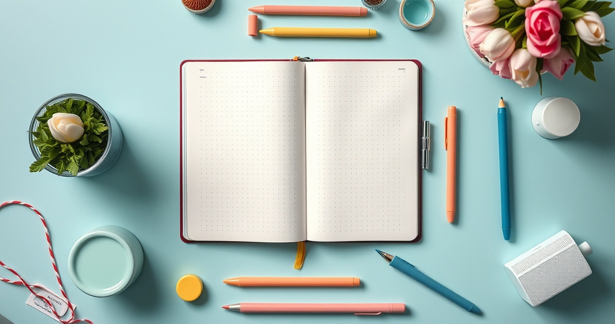 Featured image: Bullet Journal Notebook