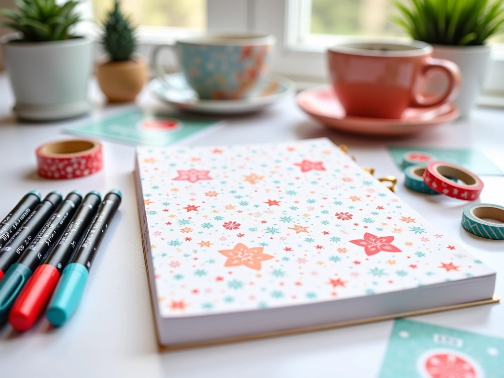 December Holiday Bullet Journal Spread Tutorial (Step-by-Step) - Image 2