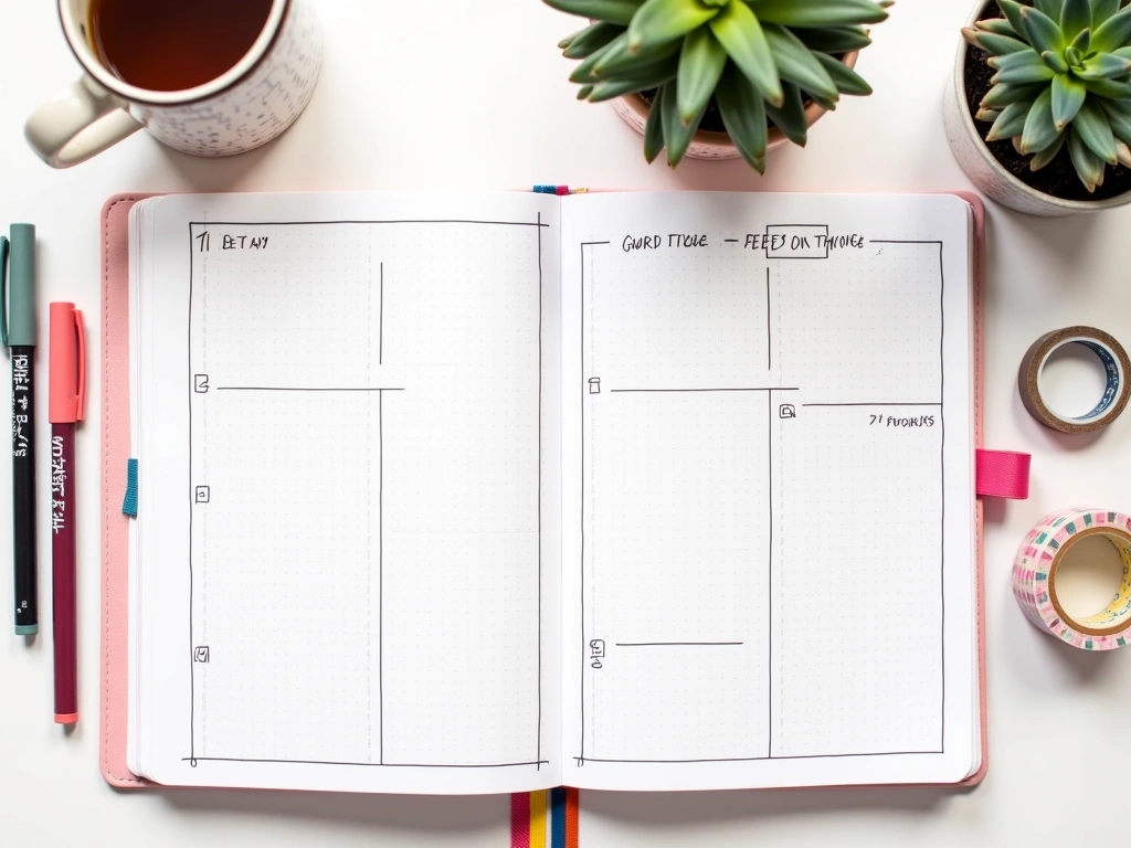 December Holiday Bullet Journal Spread Tutorial (Step-by-Step) - Image 3