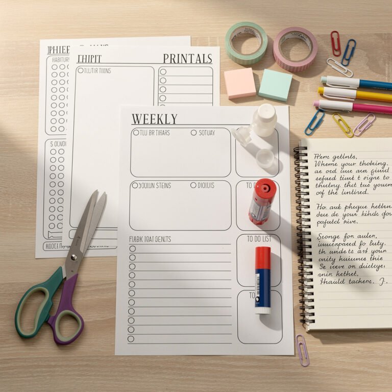 Free printable bullet journal templates