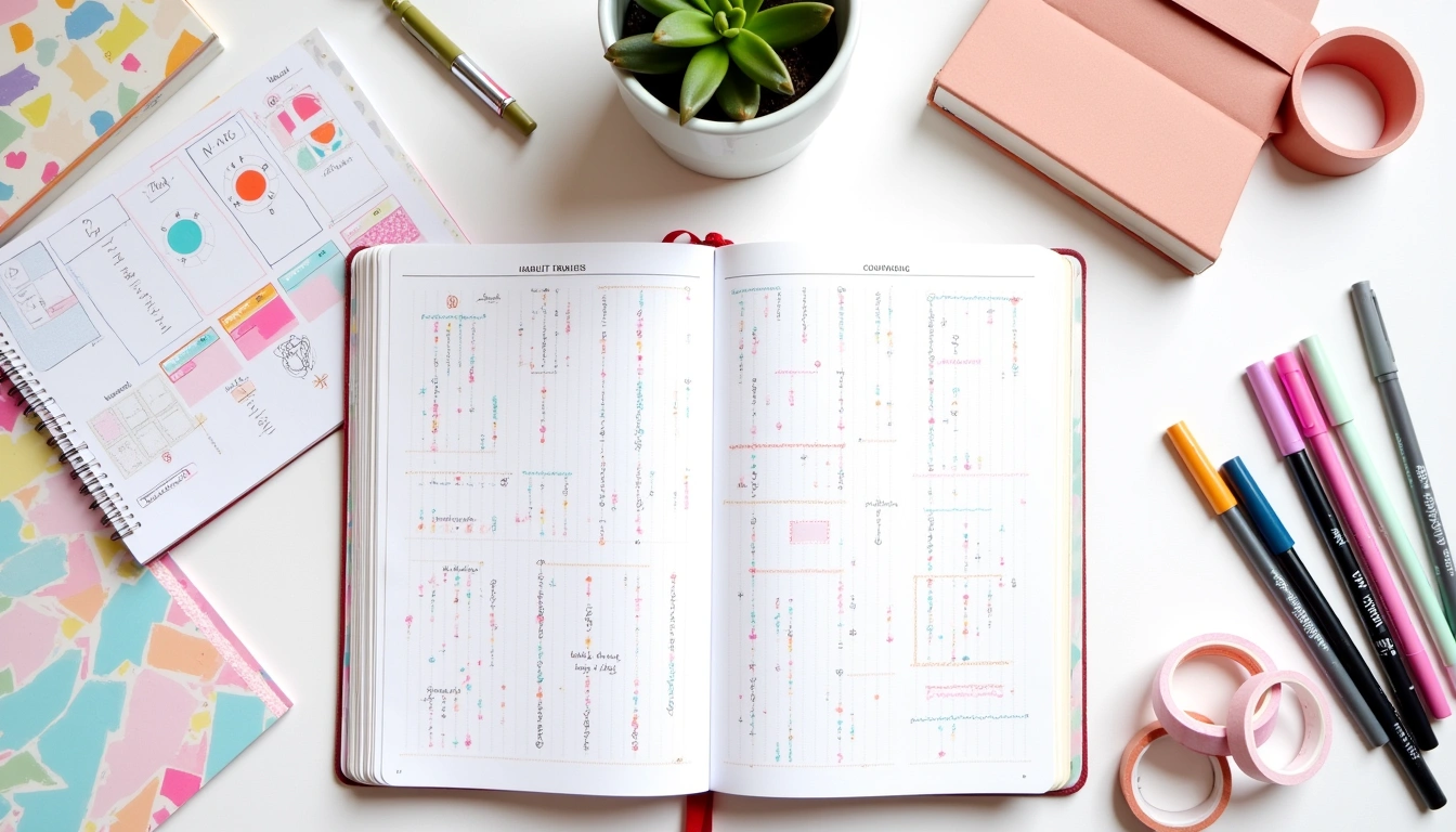 Bullet Journal Habit Tracker Spreads Ideas 2025 Guide Image 1