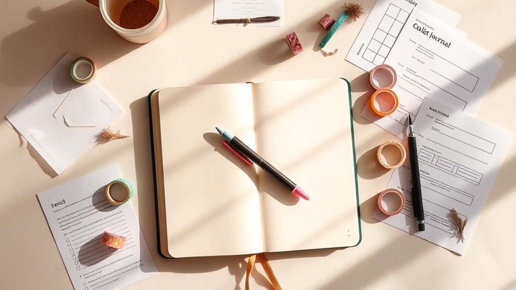 organize goals through journaling