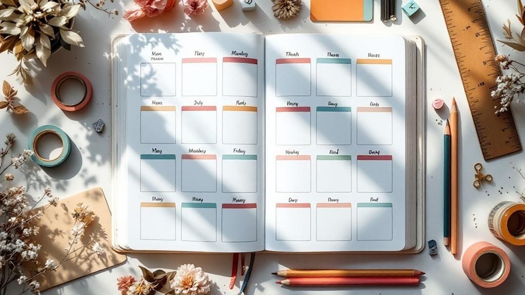 organized monthly planning strategies
