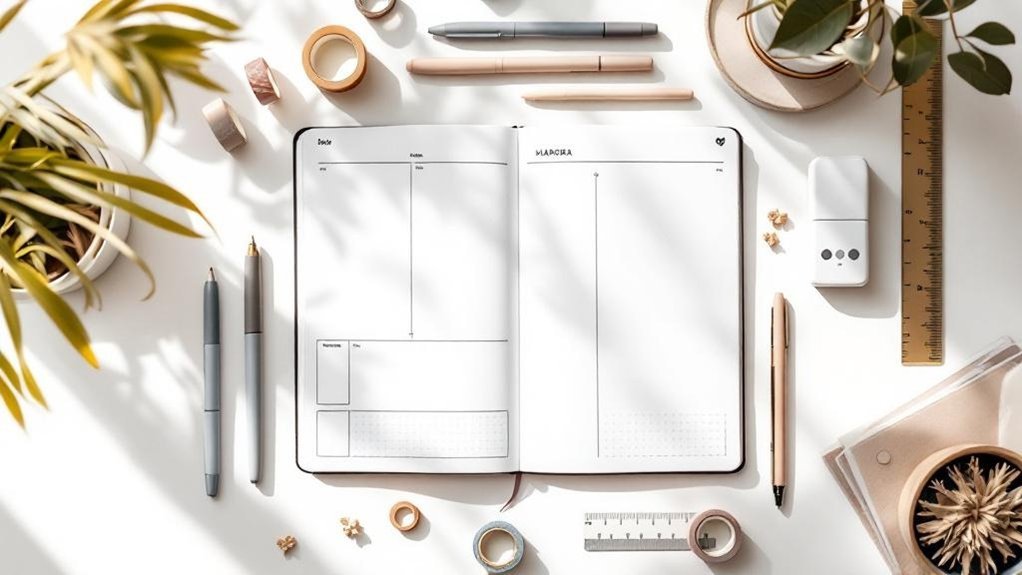 simple layouts for organization