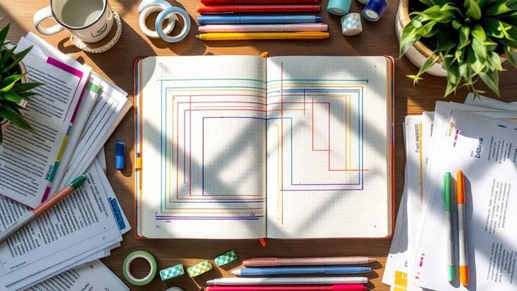 bullet journal organization techniques