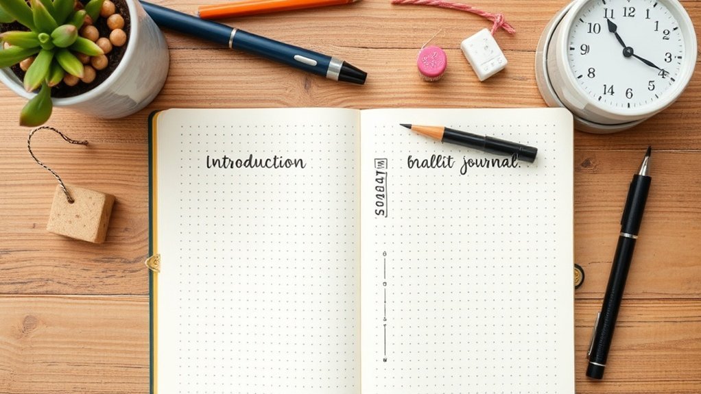 bullet journaling for habit formation
