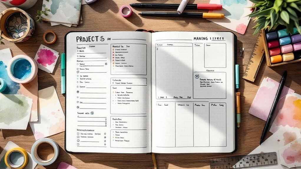creative project management setup