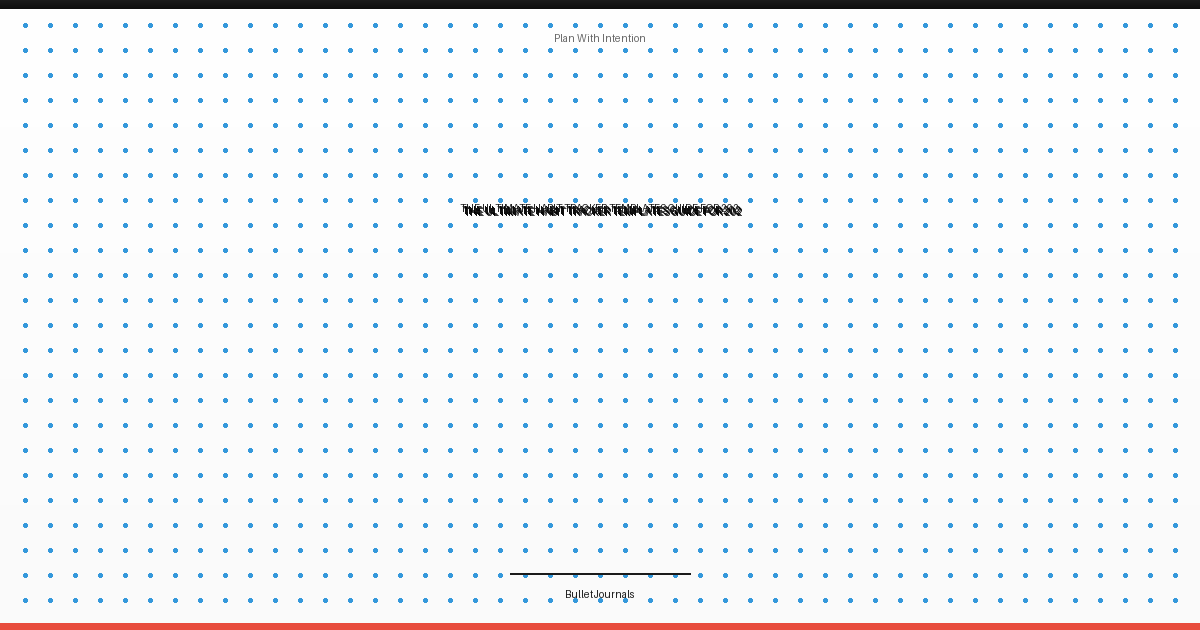- The Ultimate Habit Tracker Templates Gui