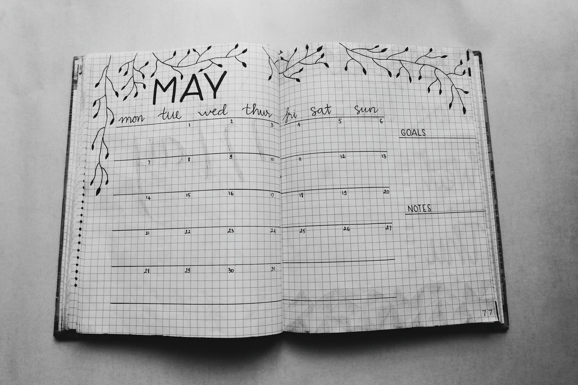 12 Minimalist Bullet Journal Layouts for Busy Professionals in 2024