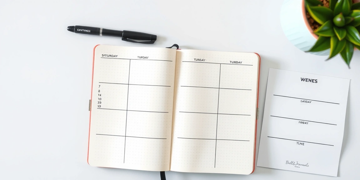 Bullet Journal Weekly Layout - BulletJournals