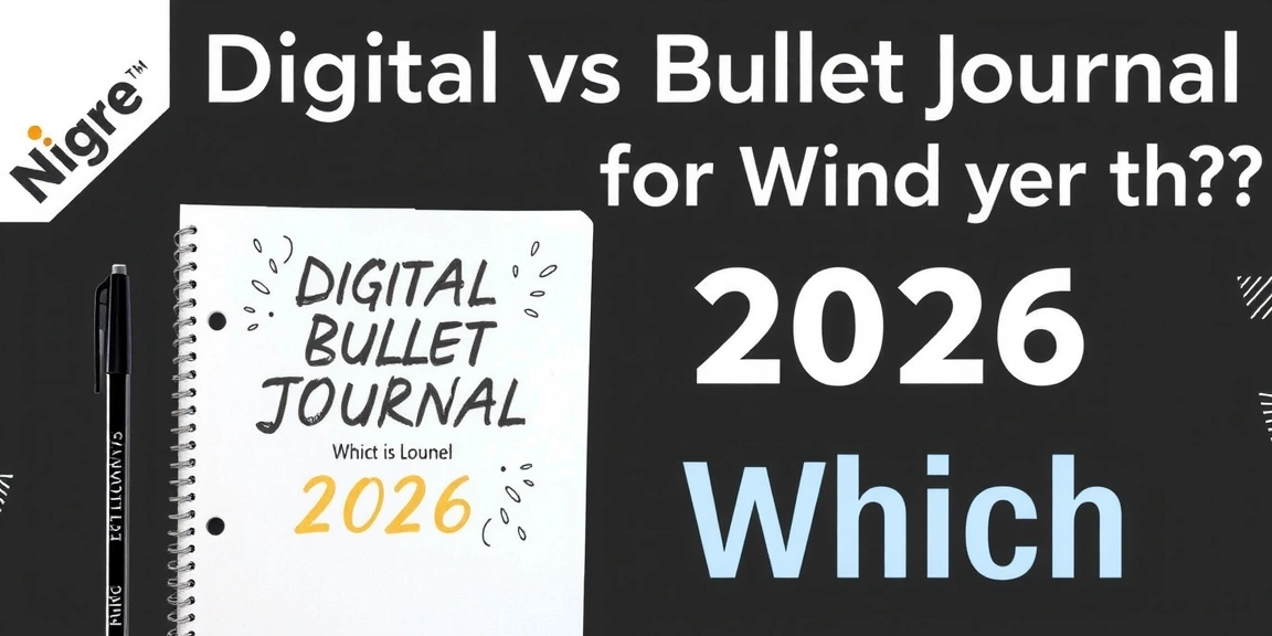 Digital vs Paper Bullet Journal: Which Is Right for You in 2026 - BulletJournals