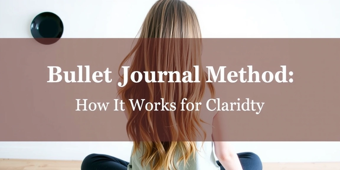 Bullet Journal Method: How It Works for Clarity - bulletjournals