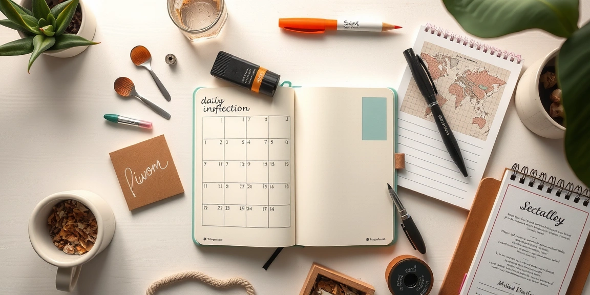 Illustration for 7 Bullet Journal Spreads to Spark Daily Inspiration in 2026