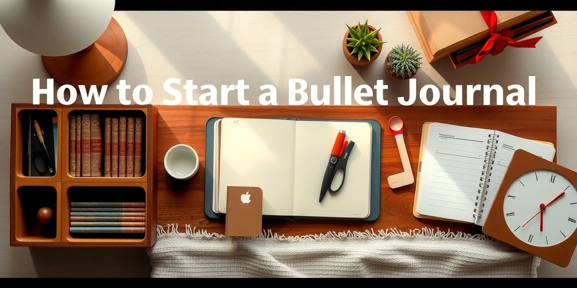 Illustration for How to Start a Bullet Journal: A Beginner’s Guide to Organizing Your Life
