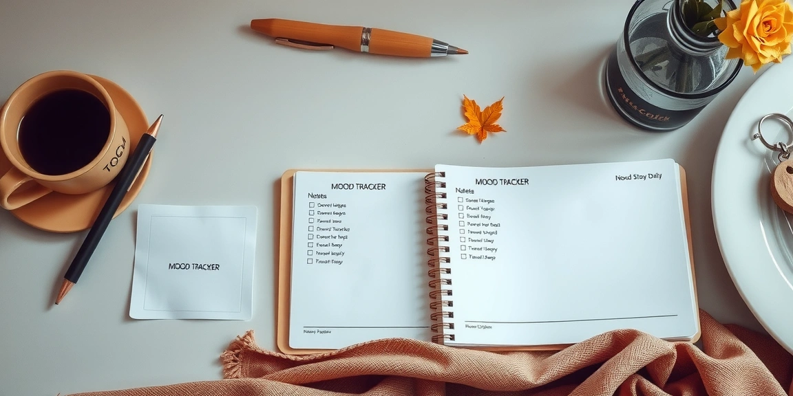 Illustration for Minimalist Mood Tracker Spreads for Low-Effort Daily Use