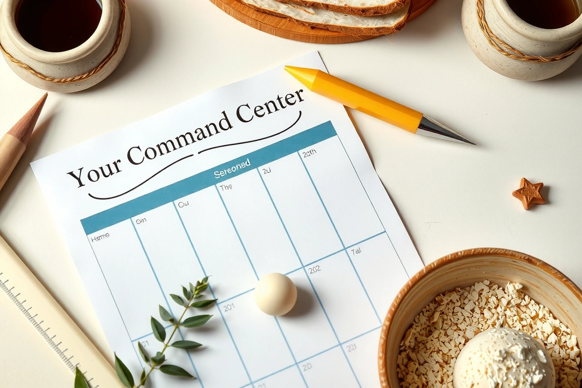 The Weekly Spread (Your Command Center) — Plan Your Best Year Yet: 10 Free 2026 Bullet Journal Layout Templates