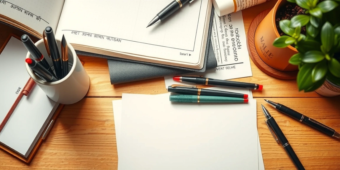 Illustration for Hands-on comparison article testing specific pen brands on 160gsm paper